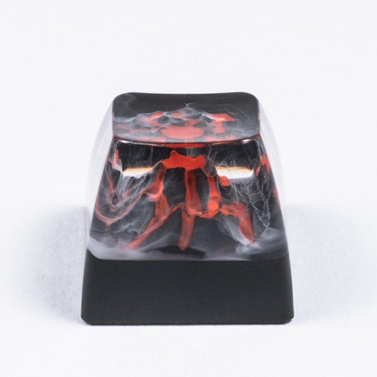 Artisn Keycap Custom Keycaps Black Samurai Japanese Dojo Handmade Resin Escape 1U Artisan Keycaps for Mechanical Keyboard Keycap Cherry MX Switch FJ