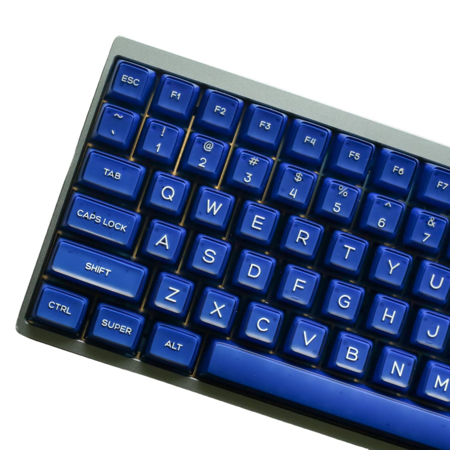 Emerald Jade Keycaps 142 Keys Double Shot PBT Keycaps RSA Profile, Translucent Green Shine Through, Custom Set for ISO ANSI 60, 75, 80, 95, 100% Mechanical Keyboard