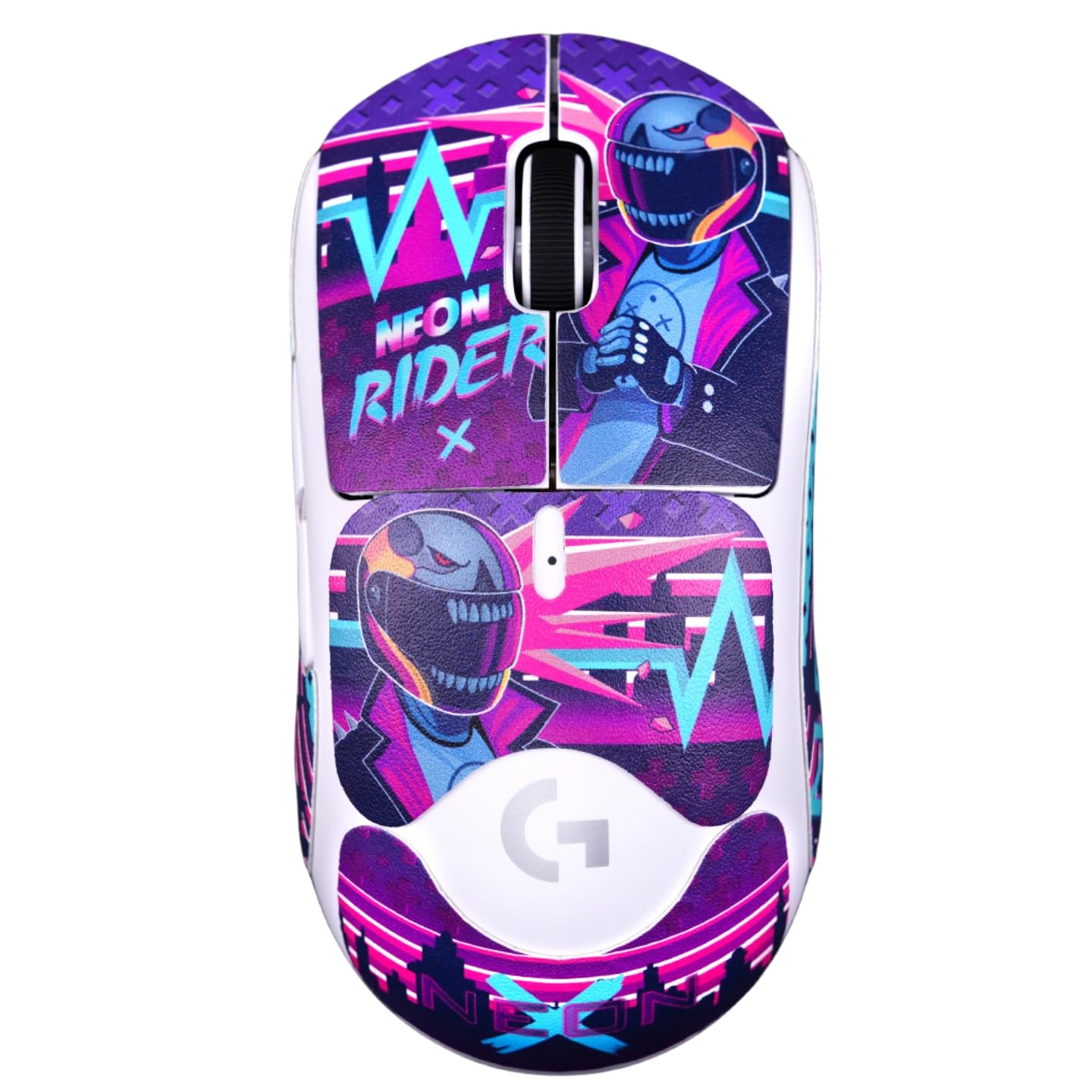 Mouse Grips Tape Full Coverage for Logitech G Pro X Superlight 1&2 Self-Adhesive, PreCut, Sweat-Resistant, Superlight Grips Professional Mice Upgrade Kit (PG-01, for G PRO X Superlight 1&2)