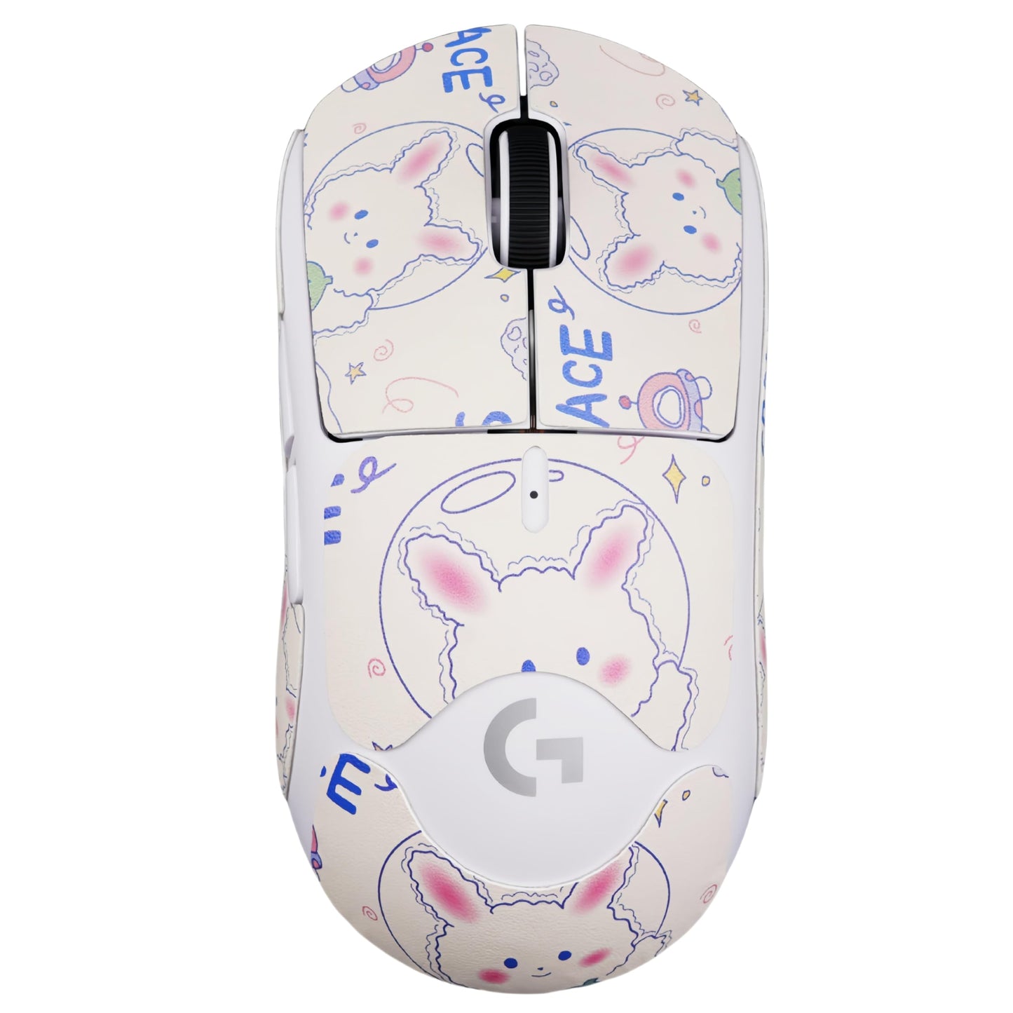 Mouse Grips Tape Full Coverage for Logitech G Pro X Superlight 1&2 Self-Adhesive, PreCut, Sweat-Resistant, Superlight Grips Professional Mice Upgrade Kit (PG-01, for G PRO X Superlight 1&2)