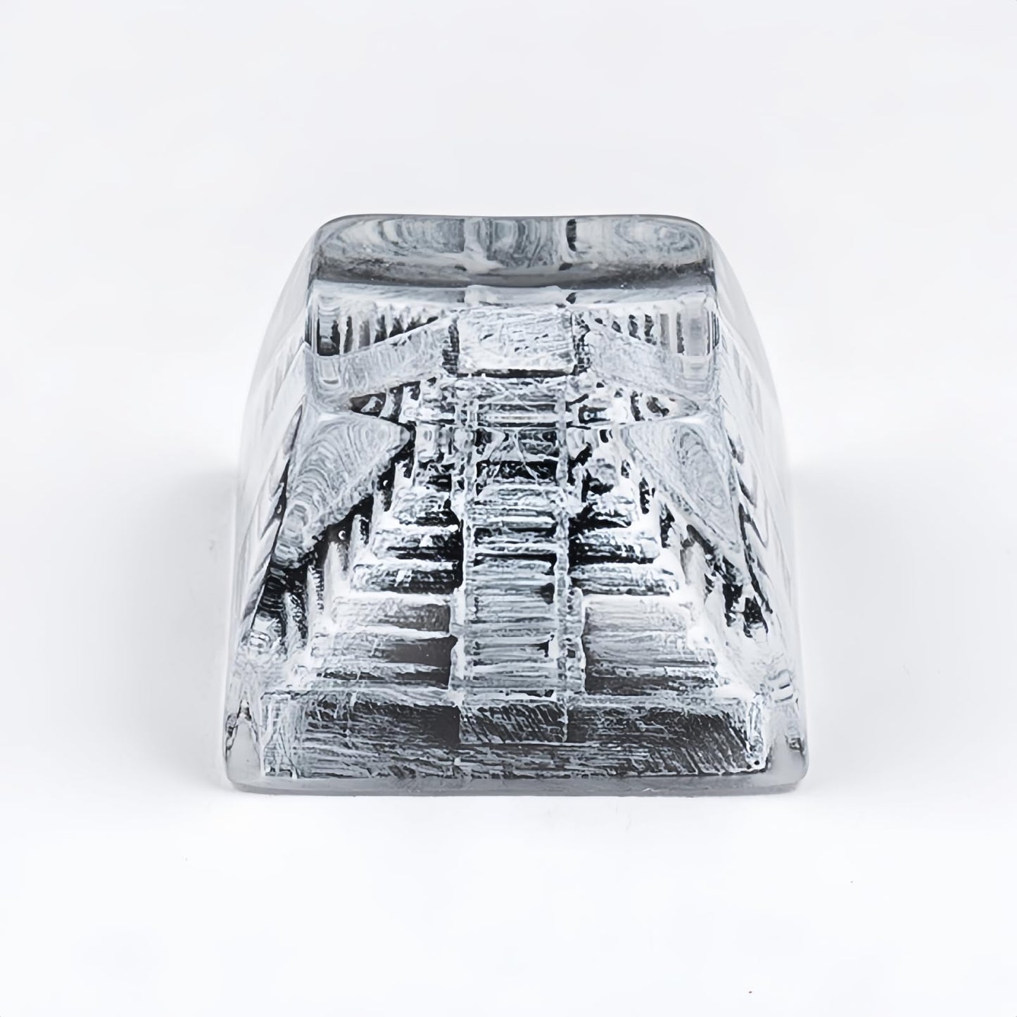Artisn Keycap Custom Keycaps Black Samurai Japanese Dojo Handmade Resin Escape 1U Artisan Keycaps for Mechanical Keyboard Keycap Cherry MX Switch FJ
