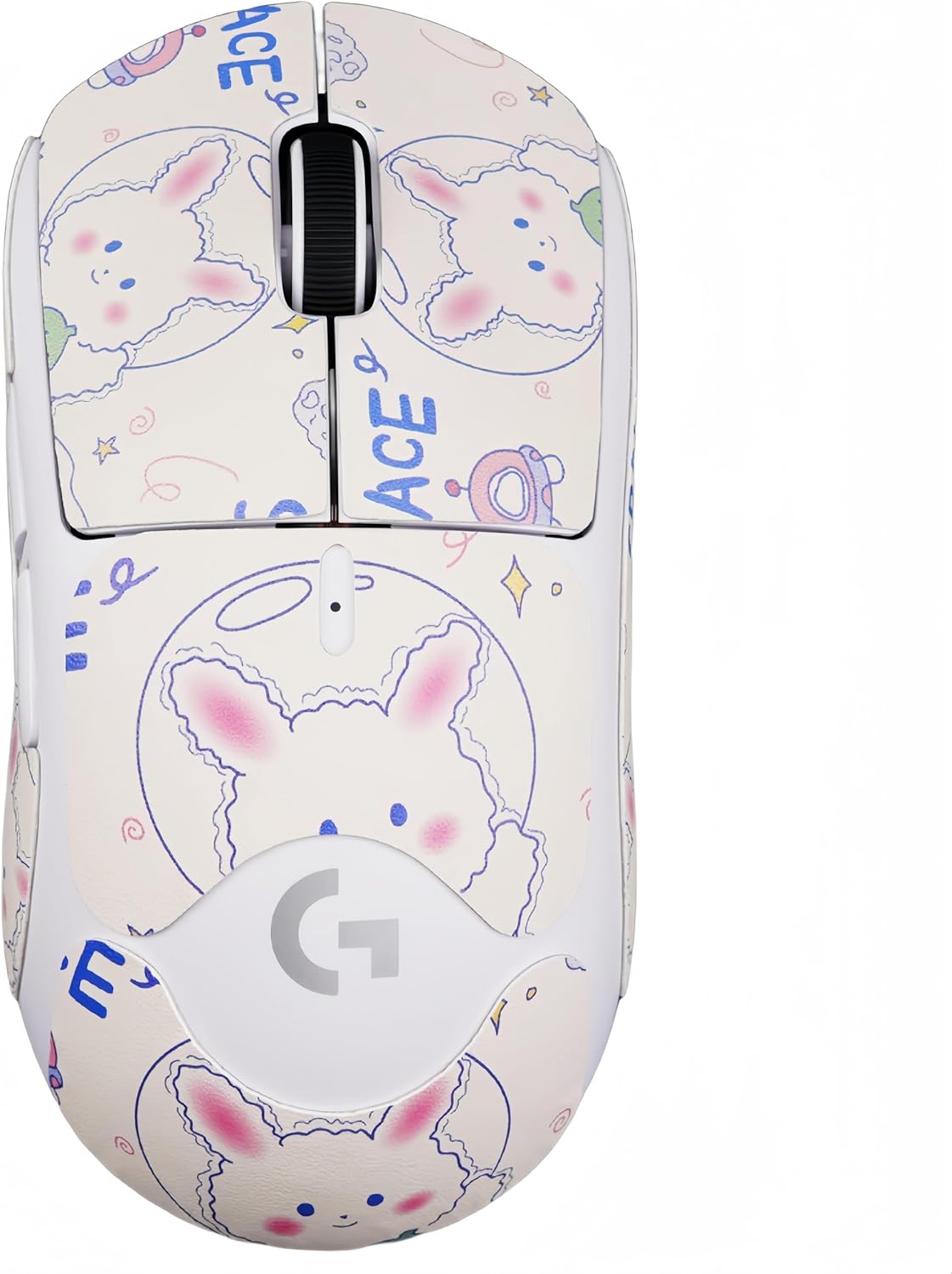 Mouse Grips Tape Full Coverage for Logitech G Pro X Superlight 1&2 Self-Adhesive, PreCut, Sweat-Resistant, Superlight Grips Professional Mice Upgrade Kit (PG-01, for G PRO X Superlight 1&2)