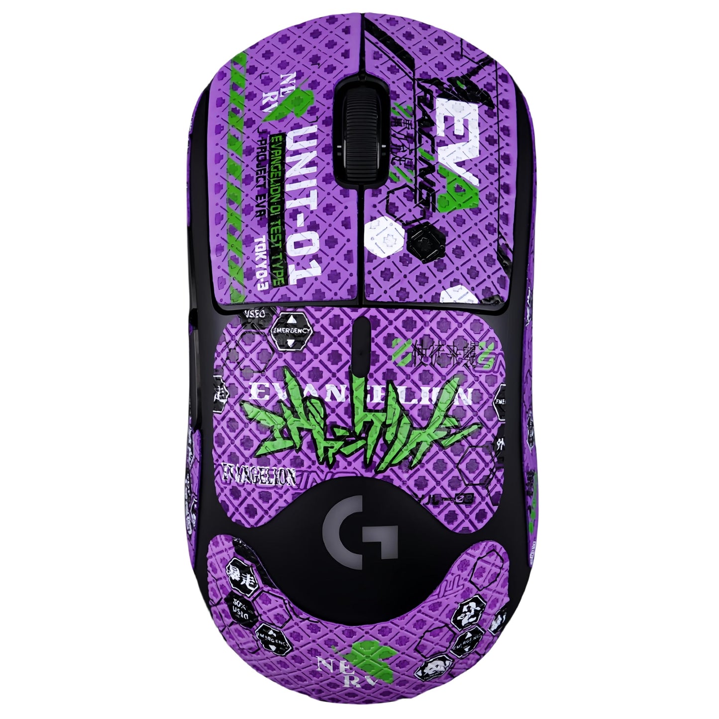 Mouse Grips Tape Full Coverage for Logitech G Pro X Superlight 1&2 Self-Adhesive, PreCut, Sweat-Resistant, Superlight Grips Professional Mice Upgrade Kit (PG-01, for G PRO X Superlight 1&2)