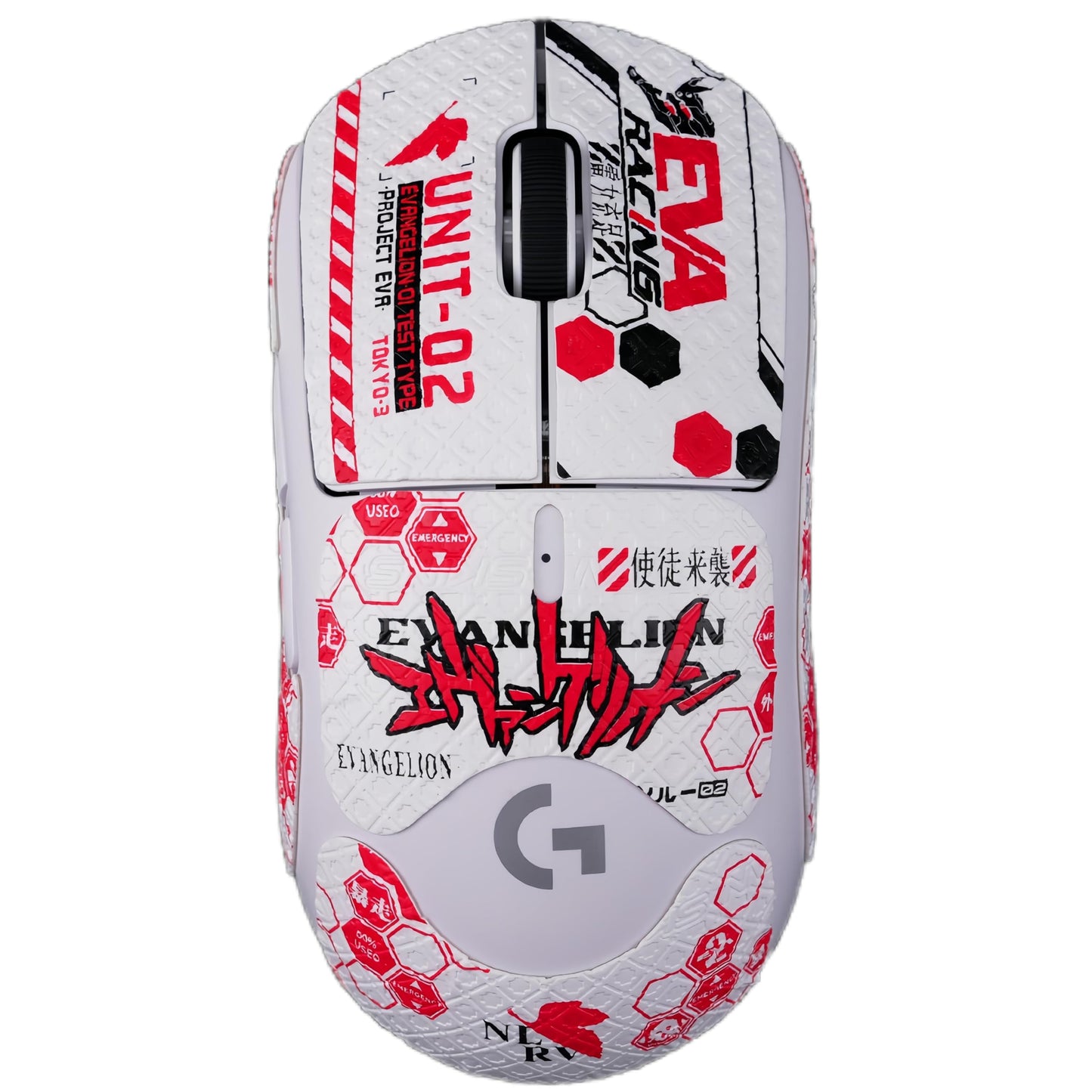 Mouse Grips Tape Full Coverage for Logitech G Pro X Superlight 1&2 Self-Adhesive, PreCut, Sweat-Resistant, Superlight Grips Professional Mice Upgrade Kit (PG-01, for G PRO X Superlight 1&2)