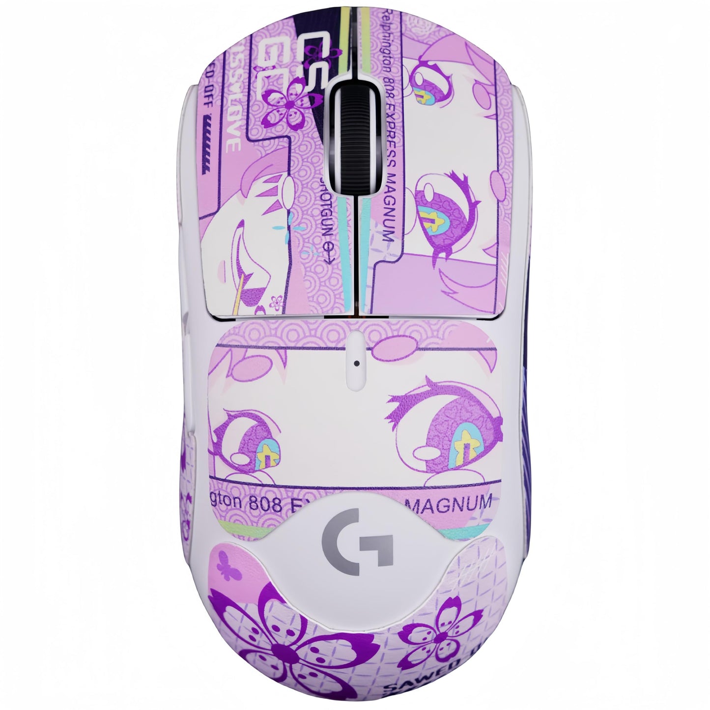 Mouse Grips Tape Full Coverage for Logitech G Pro X Superlight 1&2 Self-Adhesive, PreCut, Sweat-Resistant, Superlight Grips Professional Mice Upgrade Kit (PG-01, for G PRO X Superlight 1&2)