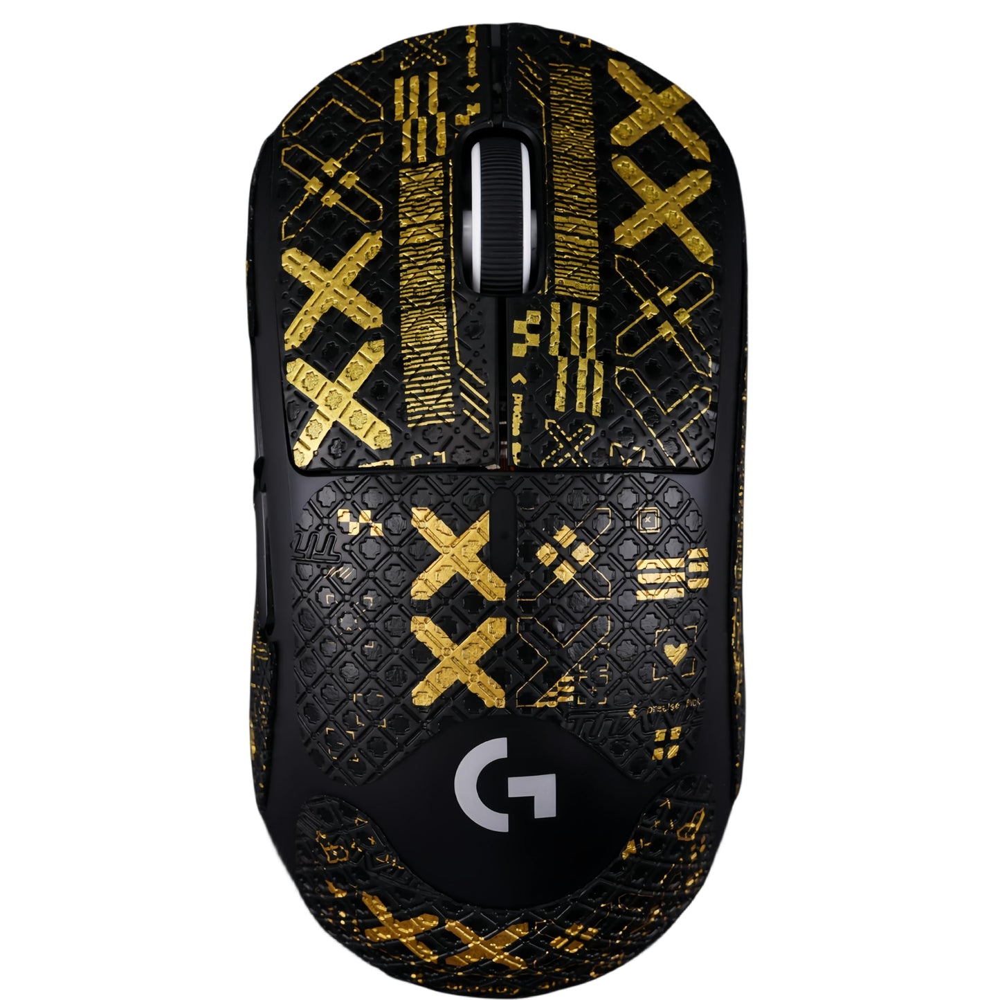 Mouse Grips Tape Full Coverage for Logitech G Pro X Superlight 1&2 Self-Adhesive, PreCut, Sweat-Resistant, Superlight Grips Professional Mice Upgrade Kit (PG-01, for G PRO X Superlight 1&2)