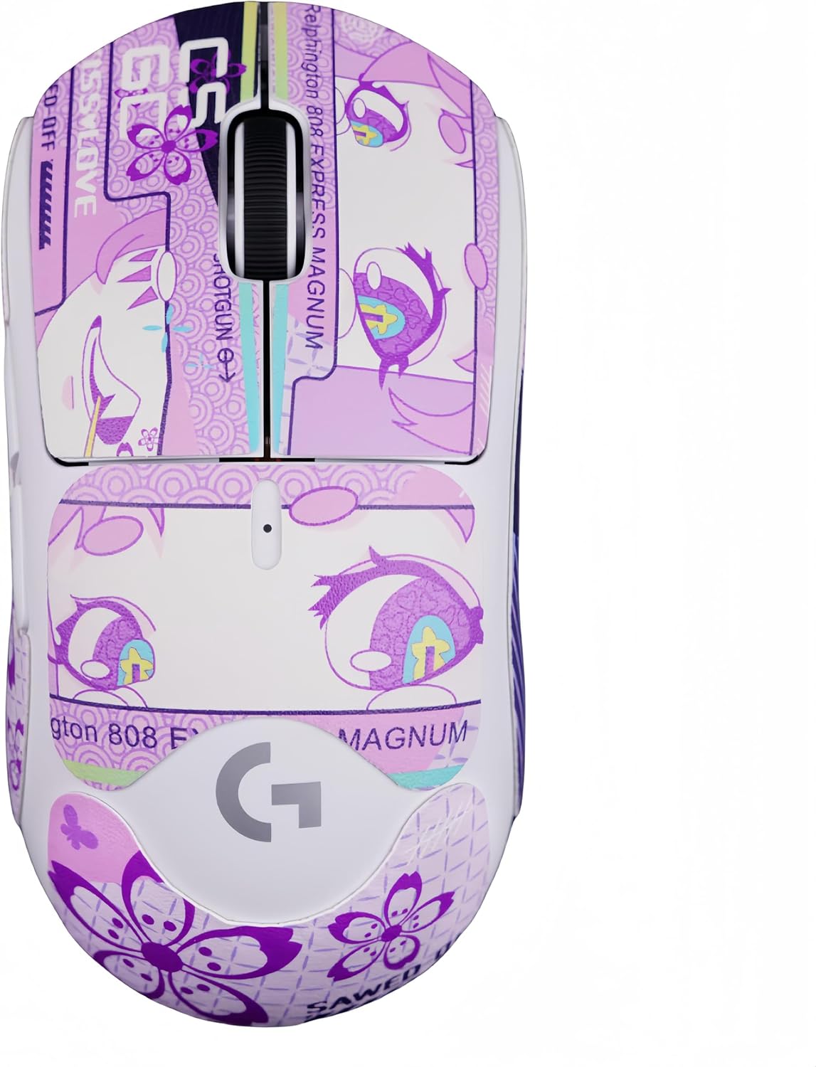 Mouse Grips Tape Full Coverage for Logitech G Pro X Superlight 1&2 Self-Adhesive, PreCut, Sweat-Resistant, Superlight Grips Professional Mice Upgrade Kit (PG-01, for G PRO X Superlight 1&2)
